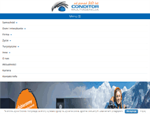 Tablet Screenshot of conditor.pl